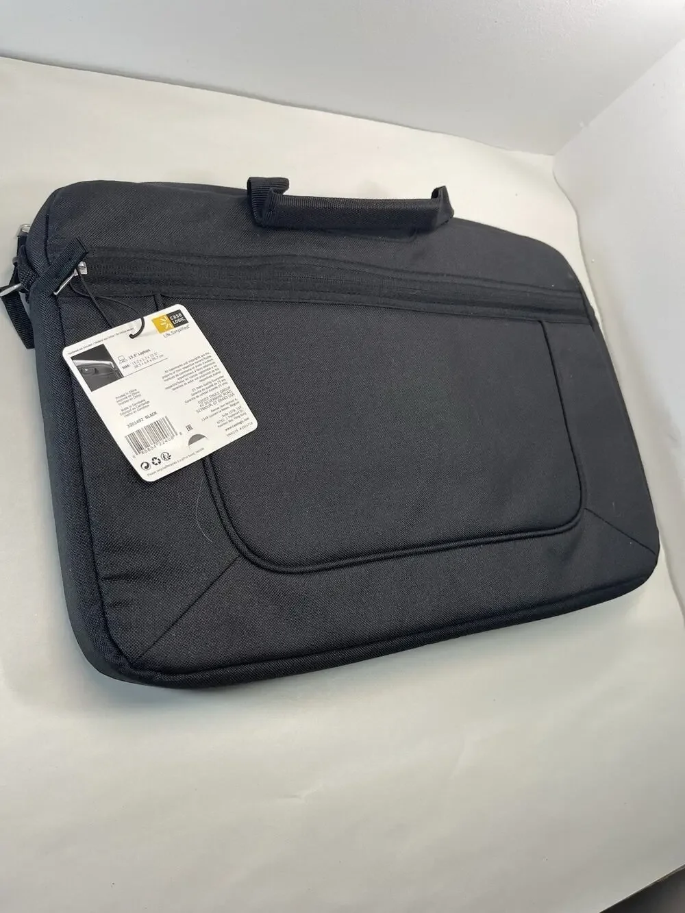 Case Logic 15.6” Laptop Carrying Case Shoulder Bag Briefcase Black NWT